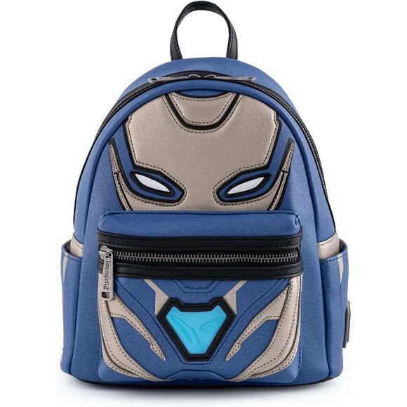 Loungefly Exclusive Marvel Infinity Saga Rescue Mini Backpack Blue - Picture 1 of 6
